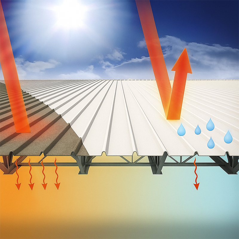 Thermal Insulation & Waterproofing Acrylic Coating